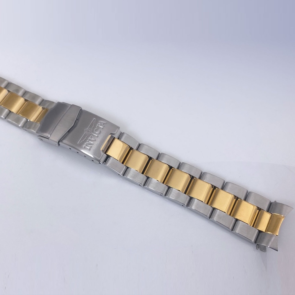 Genuine Invicta Pro Diver Two-Tone Watch 20mm or 22mm Band Bracelet